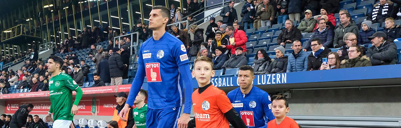 FC Luzern Einlaufkids